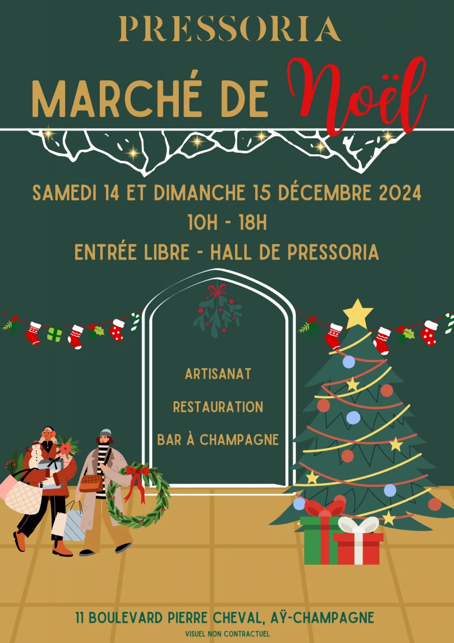 Marché de Noël à Pressoria