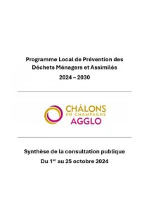 Synthèse de la Consultation Publique PLPDMA 2024 2030