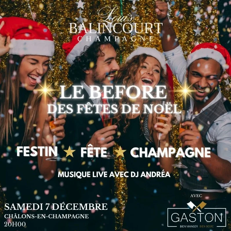 Champagne Balincourt : Before des Fêtes de Noël