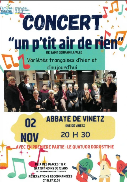 CONCERT Un pt'it air de rien