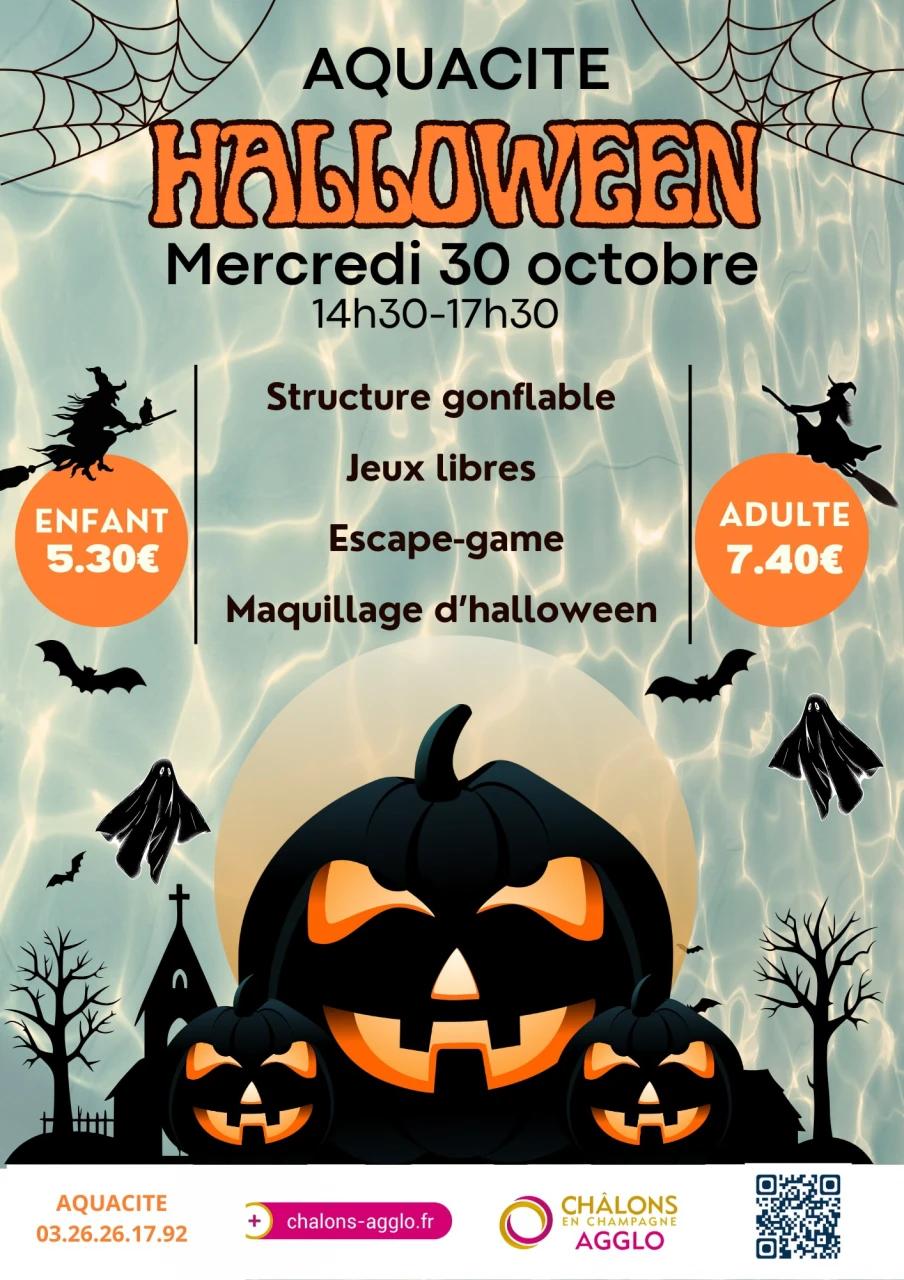 Halloween à l'Aquacité